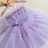 Mqtime Baby Girl Clothes 1st Birthday Girls Tutu Dress Wedding Vestido Red Christmas Dress Evening Party Gown Princess Dresses for Girl