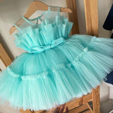 Mqtime Baby Girl Clothes 1st Birthday Girls Tutu Dress Wedding Vestido Red Christmas Dress Evening Party Gown Princess Dresses for Girl