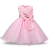 Mqtime Baby Girl Clothes 1st Birthday Girls Tutu Dress Wedding Vestido Red Christmas Dress Evening Party Gown Princess Dresses for Girl