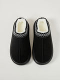 MQTIME  -  Faux Fur Suede Platform Slippers