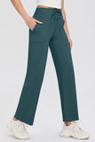 MQTIME  -  Basic Bae Full Size Drawstring High Waist Pants with Pockets