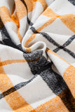 MQTIME  -  Plaid Snap Down Collared Neck Shacket