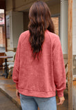 MQTIME  -  Snap Down Flap Pocket Long Sleeve Shacket