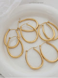 MQTIME  -  Gold-Plated Titanium Steel Earrings