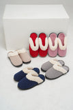 MQTIME  -  Thermal Faux Fur Round Toe Slippers