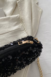 MQTIME  -  Sequin Removable Strap Shoulder Bag