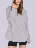 MQTIME  -  Quarter Zip Long Sleeve Hoodie