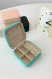 MQTIME  -  PU Leather Square Jewelry Box