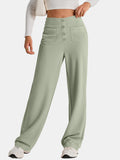 MQTIME  -  High Waist Wide Leg Pants