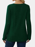 MQTIME  -  V-Neck Long Sleeve T-Shirt