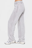 MQTIME  -  Mono B Elastic Waist Fleece Pants with Pockets