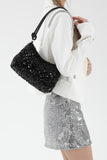 MQTIME  -  Sequin Double Strap Shoulder Bag