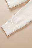 MQTIME  -   Sweetheart Neck Long Sleeve Sweater