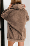 MQTIME  -  Drawstring Long Sleeve Oversize Hoodie
