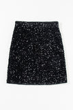 MQTIME  -  Sequin Mini Skirt