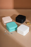 MQTIME  -  PU Leather Square Jewelry Box