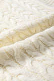 MQTIME  -  Cable Knit Turtleneck Sweater Vest