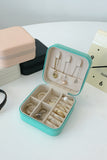 MQTIME  -  PU Leather Square Jewelry Box