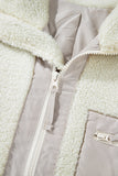 MQTIME  -  Chest Pocket Zip Up Fleece Jacket