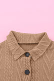 MQTIME  -  Button Up Drop Shoulder Jacket