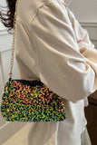 MQTIME  -  Sequin Removable Strap Shoulder Bag