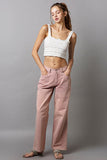 MQTIME  -  Embellishments Gradient Wide Leg Pants