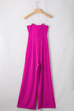 MQTIME  -  Tied Tube Wide Leg Jumpsuit