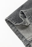 MQTIME  -  Wide Strap Button Down Denim Overall Dress