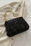 MQTIME  -  Sequin Removable Strap Shoulder Bag
