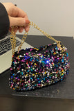 MQTIME  -  Sequin Removable Strap Shoulder Bag