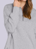 MQTIME  -  Quarter Zip Long Sleeve Hoodie