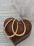 MQTIME  -  Gold-Plated Titanium Steel Earrings