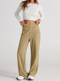 MQTIME  -  High Waist Wide Leg Pants