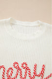MQTIME  -  MERRY & BRIGHT Round Neck Sweater