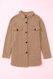 MQTIME  -  Button Up Drop Shoulder Jacket