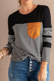 MQTIME  -  Round Neck Long Sleeve T-Shirt