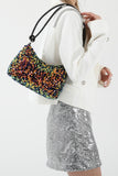 MQTIME  -  Sequin Double Strap Shoulder Bag