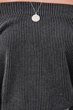 MQTIME  -  Off-Shoulder Long Sleeve Top