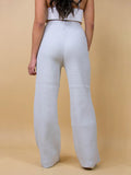 MQTIME  -  Ribbed Wide Leg Sweater Pants