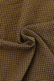 MQTIME  -  Contrast Plaid Button Down Long Sleeve Shirt