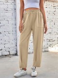 MQTIME  -  Lovelet Drawstring Pants with Pockets