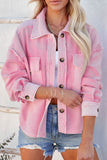 MQTIME  -  Exposed Seam Collared Neck Drop Shoulder Jacket