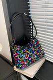 MQTIME  -  Sequin Double Strap Shoulder Bag