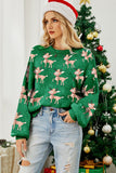 MQTIME  -   Round Neck Drop Shoulder Sweater