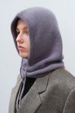 MQTIME  -  Drawstring Solid Color Thermal Knit Hat