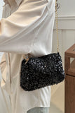 MQTIME  -  Sequin Removable Strap Shoulder Bag