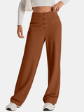 MQTIME  -  High Waist Wide Leg Pants