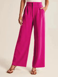 MQTIME  -  High Waist Wide Leg Pants