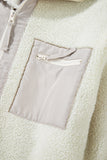 MQTIME  -  Chest Pocket Zip Up Fleece Jacket