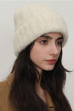 MQTIME  -  Solid Color Thermal Knit Hat
